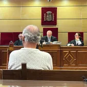 El acusado en la Audiencia de Ciudad Real El acusado en la Audiencia de Ciudad Real