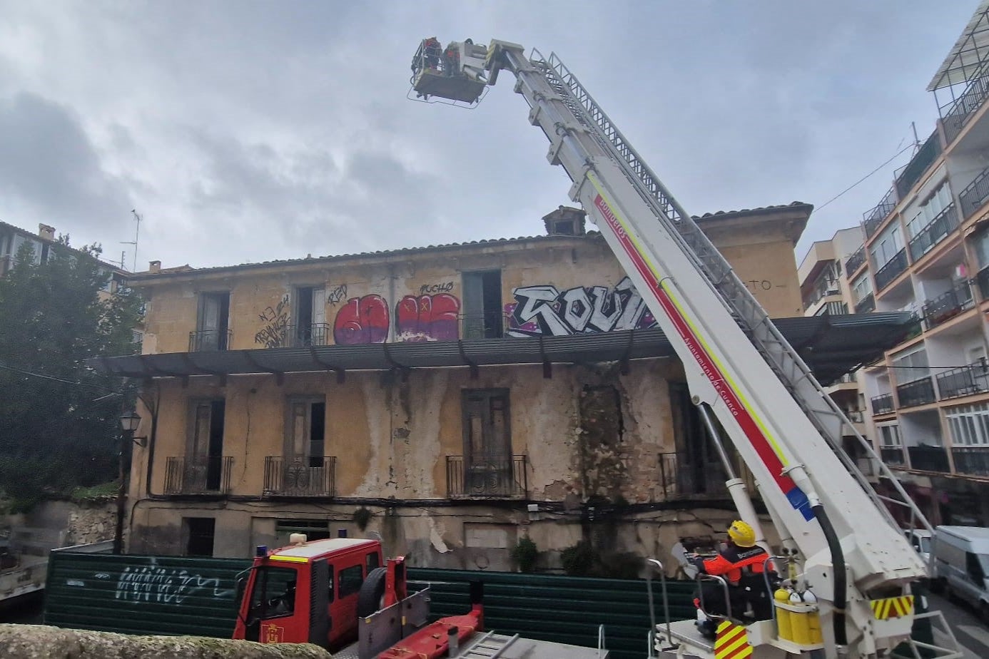El Ayuntamiento de Cuenca orden demoler el edificio de la Fundación Sánchez Vera El Ayuntamiento de Cuenca orden demoler el edificio de la Fundación Sánchez Vera