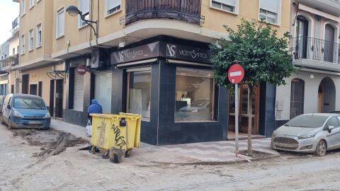 Negocio de Algemes&iacute; tras la riada