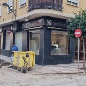 Negocio de Algemesí tras la riada