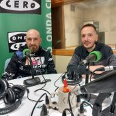 Clemente Regadera e Ignacio Sánchez, miembros de Cáritas Segovia