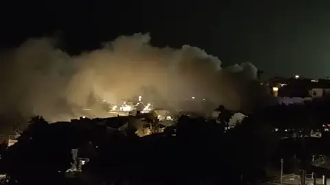 Incendio Villajoyosa Incendio Villajoyosa