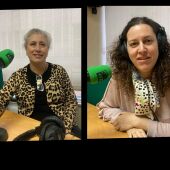 Esther Miguel Alonso, investigadora de la tradición y Ana Aguado directora de la EPOP