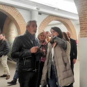 María Jesús Pelayo, vicepresidenta de la Diputación de Ciudad Real, junto a Jesús Martín, alcalde de Valdepeñas en una visita al Museo Municipal María Jesús Pelayo, vicepresidenta de la Diputación de Ciudad Real, junto a Jesús Martín, alcalde de Valdepeñas en una visita al Museo Municipal