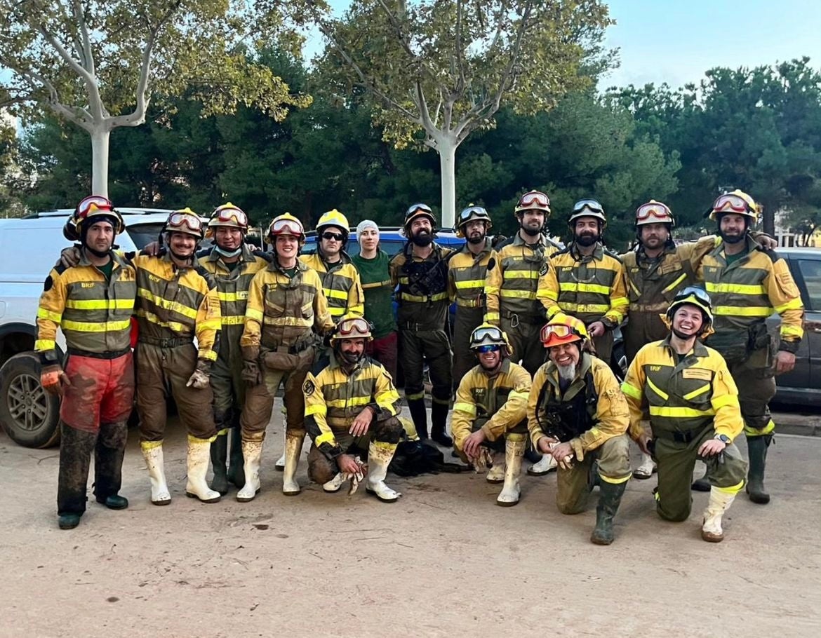 La BRIF de Cuenca: de la lucha contra el fuego a combatir los daños de la fuerza del agua La BRIF de Cuenca: de la lucha contra el fuego a combatir los daños de la fuerza del agua