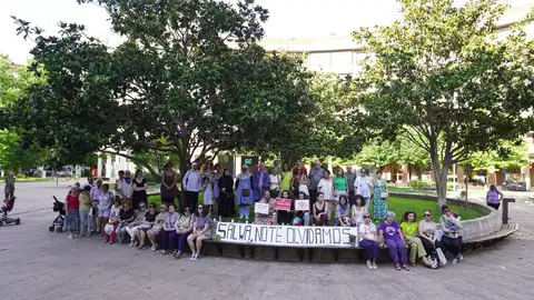 Concentración por el asesinato de Salwa Concentración por el asesinato de Salwa