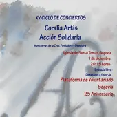 Concierto solidario de Coralia Artis en Santo Tomás Concierto solidario de Coralia Artis en Santo Tomás
