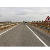 Carretera donde ocurrió el accidente Carretera donde ocurrió el accidente