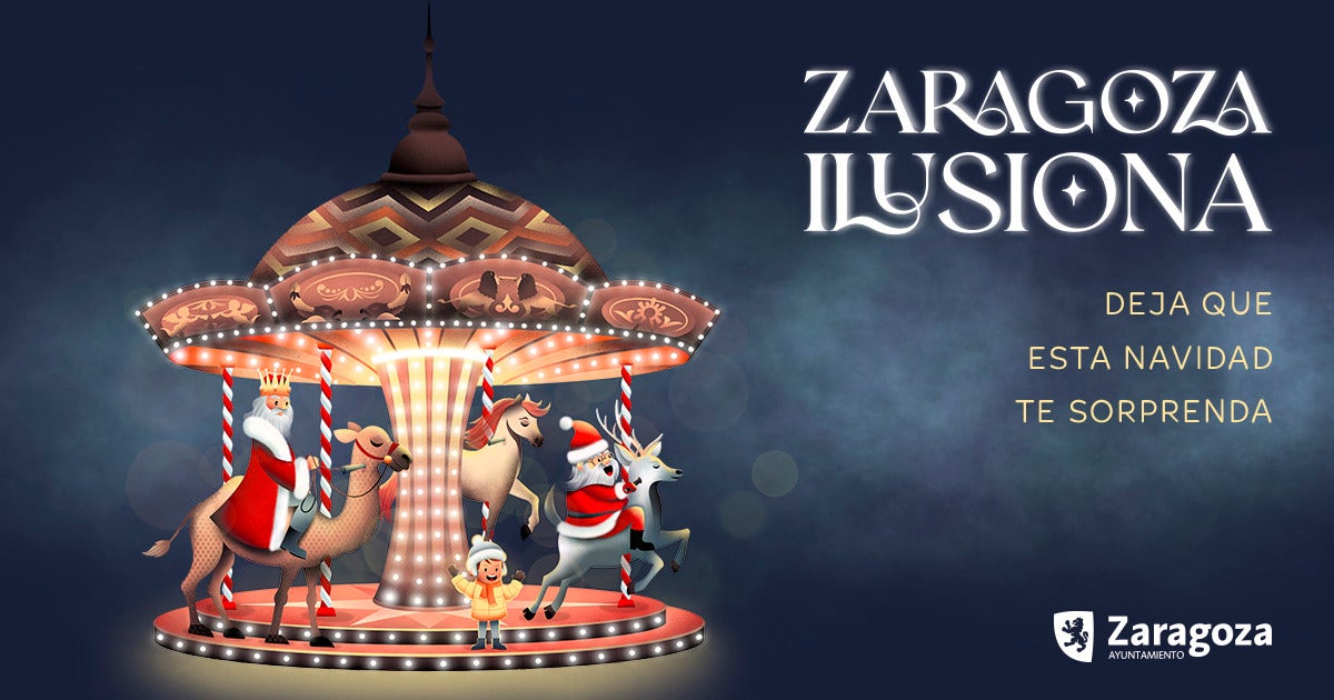 Los mejores planes de Navidad en Zaragoza: de la plaza del Pilar al Parque Grande por un camino de luz Los mejores planes de Navidad en Zaragoza: de la plaza del Pilar al Parque Grande por un camino de luz