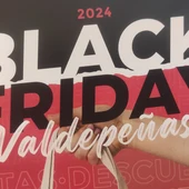 Cartel Black Friday Valdepeñas 2024 Cartel Black Friday Valdepeñas 2024