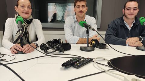 Nuria Lloret, Ricardo Moll&agrave; y Marcos D&aacute;valos