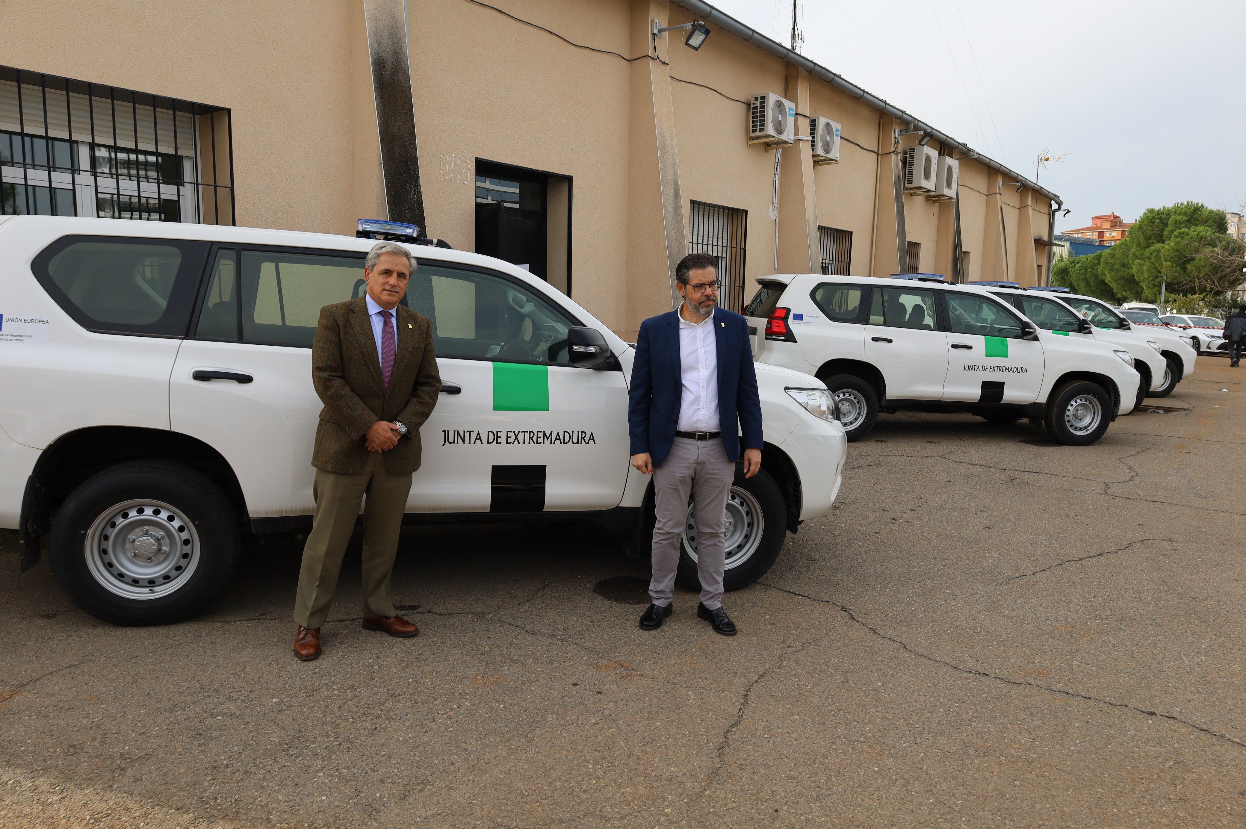 El Infoex incorpora a su flota 45 vehículos todoterreno El Infoex incorpora a su flota 45 vehículos todoterreno