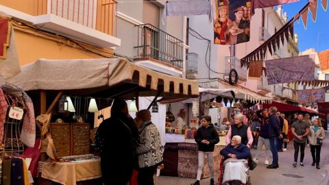 Imagen de archivo de la feria de Sant Andreu de Almassora. 