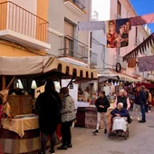 Imagen de archivo de la feria de Sant Andreu de Almassora. Imagen de archivo de la feria de Sant Andreu de Almassora.