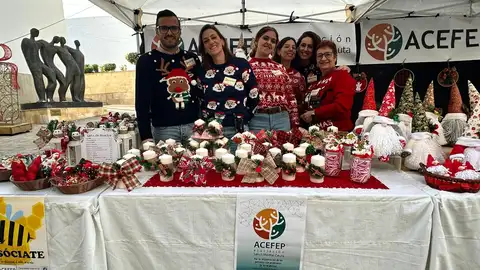 Mesa navideña de ACEFEP Mesa navideña de ACEFEP