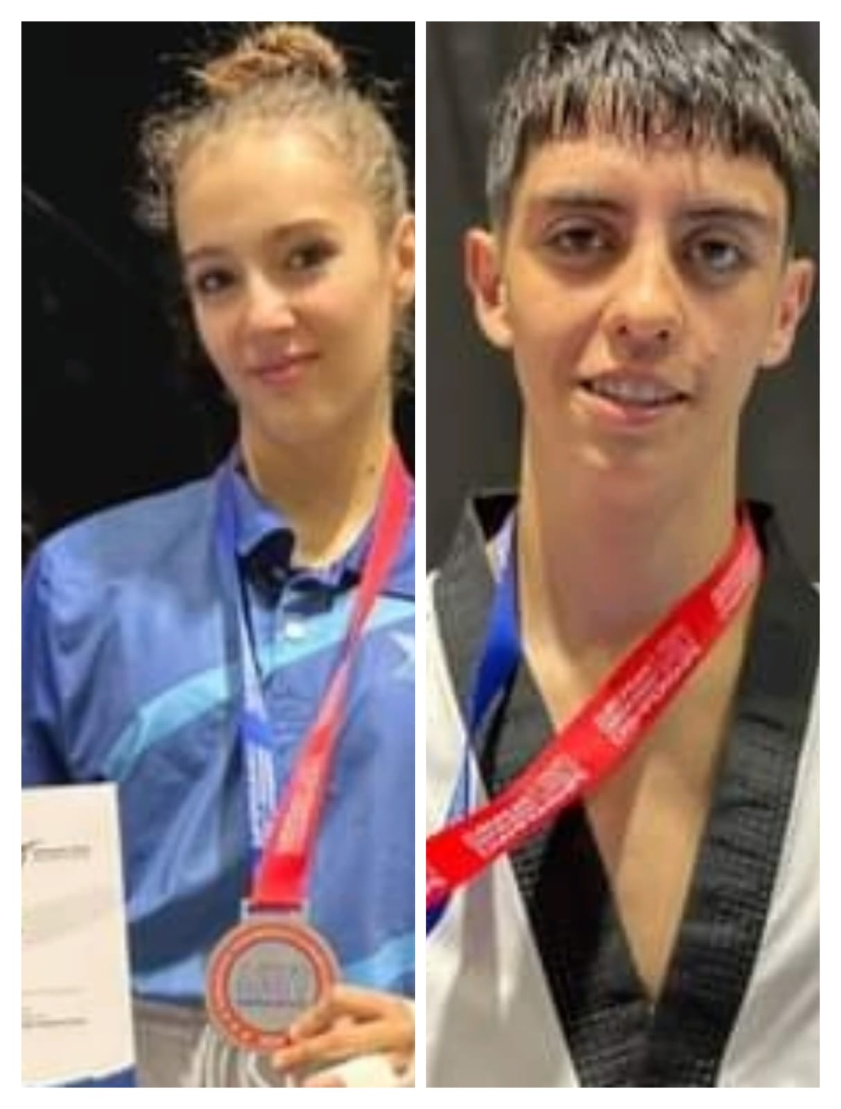 Violeta Díaz y Jairo Agenjo, medallas de plata y bronce respectivamente en el Europeo Sub-21 de Taekwondo Violeta Díaz y Jairo Agenjo, medallas de plata y bronce respectivamente en el Europeo Sub-21 de Taekwondo