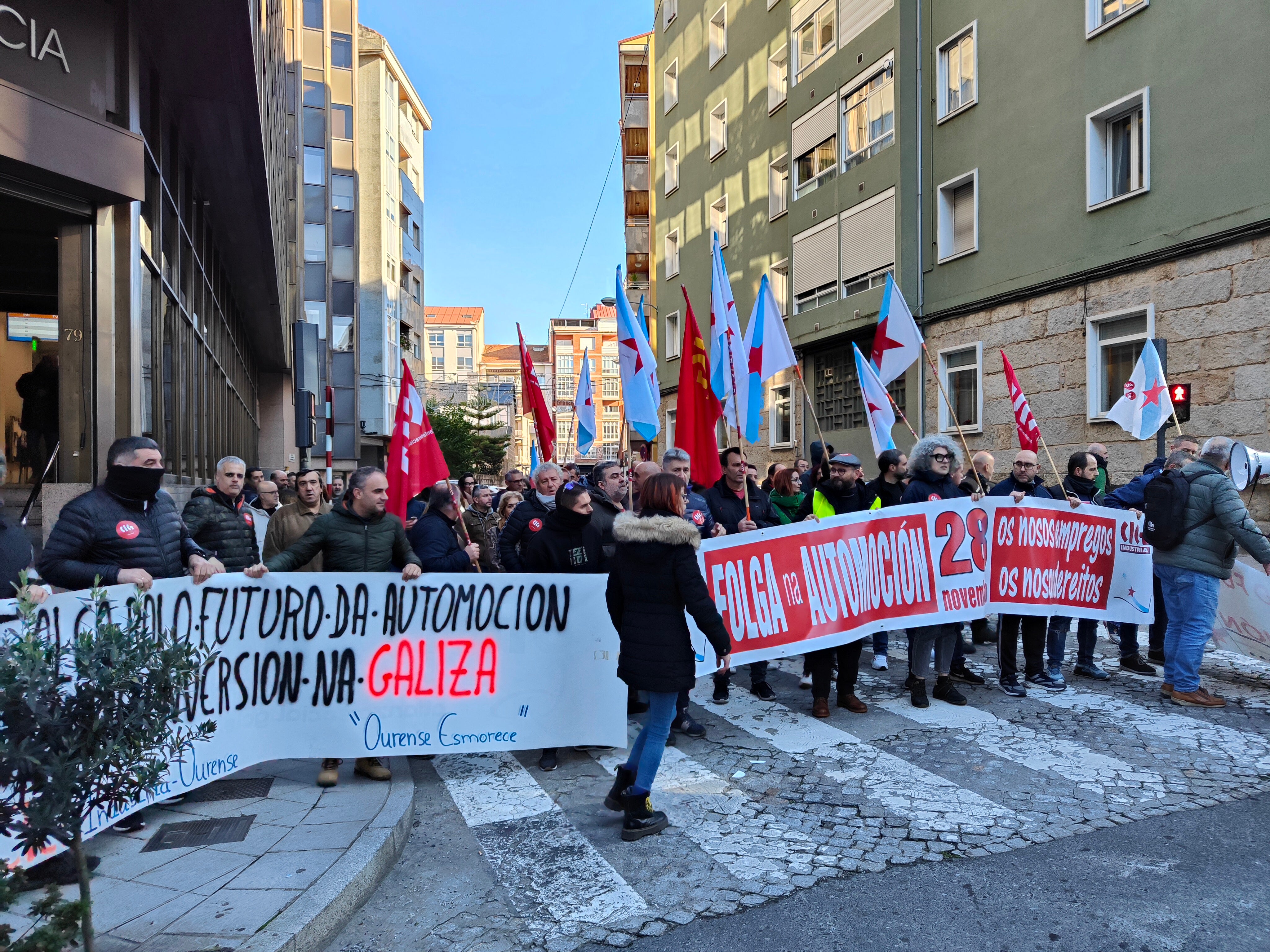 A CIG pide a Xunta e Estado medidas para que Ourense "non esmoreza" A CIG pide a Xunta e Estado medidas para que Ourense "non esmoreza"
