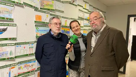 Pilar Díaz, presentadora de 'Más de uno Salamanca', junto a miembros del jurado Pilar Díaz, presentadora de 'Más de uno Salamanca', junto a miembros del jurado