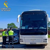Inmovilizan un autobús escolar en Albox cuyo conductor circulaba drogado Inmovilizan un autobús escolar en Albox cuyo conductor circulaba drogado