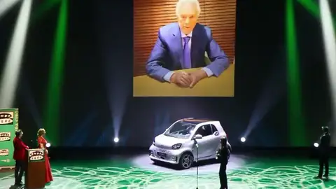 Momento en el que Onda Cero Mallorca concede el premio Onda Cero Mallorca del Turismo en 2022 a Gabriel Escarrer Juliá, fundador de Meliá Momento en el que Onda Cero Mallorca concede el premio Onda Cero Mallorca del Turismo en 2022 a Gabriel Escarrer Juliá, fundador de Meliá