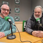 Francis García y Antonio Vega en los estudios de Onda Cero Francis García y Antonio Vega en los estudios de Onda Cero