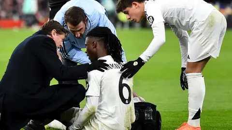 Camavinga se une a la lista de lesionados Camavinga se une a la lista de lesionados