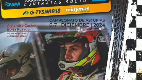 Cartel de la 35 edición del rally de Cangas del Narcea Cartel de la 35 edición del rally de Cangas del Narcea