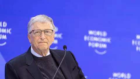 Bill Gates en una foto de archivo Bill Gates en una foto de archivo