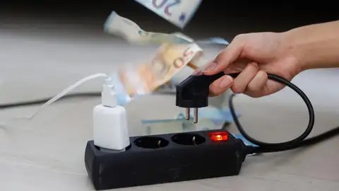 Imagen de archivo de un enchufe Imagen de archivo de un enchufe