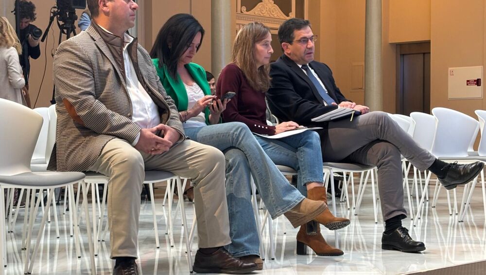 Miembros del equipo de Gobierno de la Diputación