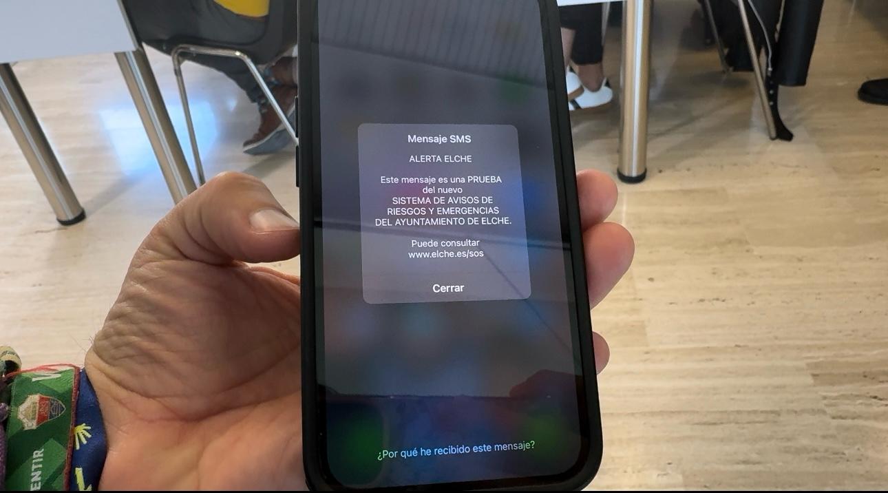 ‘Alerta Elche’, el sistema local de avisos por SMS ante emergencias diseñado por el Ayuntamiento ‘Alerta Elche’, el sistema local de avisos por SMS ante emergencias diseñado por el Ayuntamiento