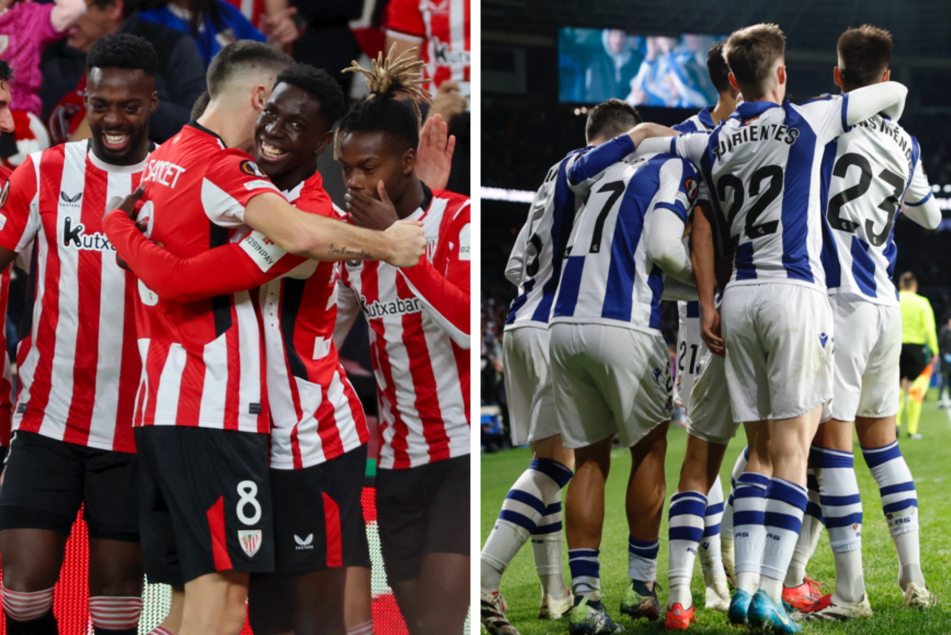 Victorias de Athletic de Bilbao y Real Sociedad Victorias de Athletic de Bilbao y Real Sociedad