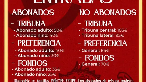 Las entradas para no abonados del Cacereño-Atlético que se disputa el 5 de diciembre se ponen a la venta el lunes 2 Las entradas para no abonados del Cacereño-Atlético que se disputa el 5 de diciembre se ponen a la venta el lunes 2