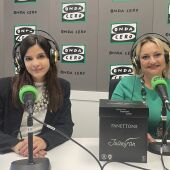 Maria Llorca, CEO de Chocolates Marcos Tonda, y Juani Navarrete de Pastelerías Juanfran Asencio.