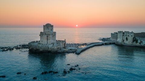 Atardecer en el Peloponeso