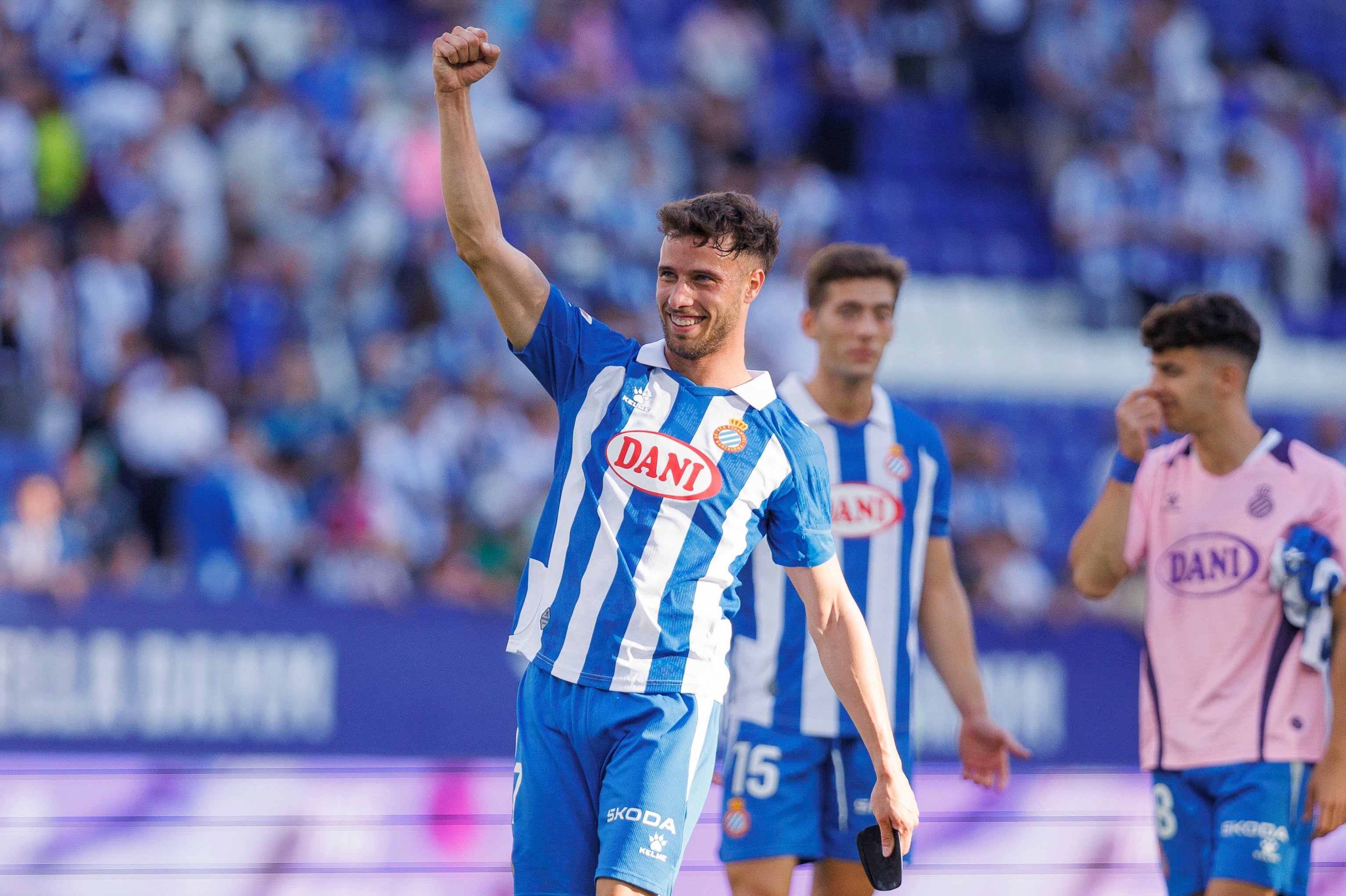 Javi Puado: "Ha sido un partido en el que hemos estado sólidos" Javi Puado: "Ha sido un partido en el que hemos estado sólidos"