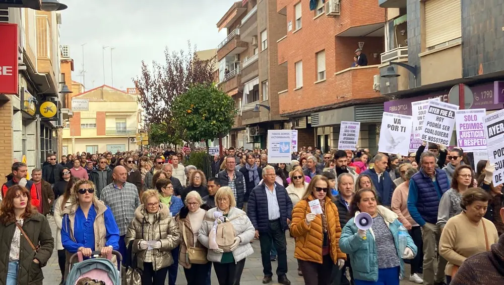Manifestación en Malagón Manifestación en Malagón