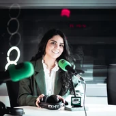Aitana Ocaña en los estudios de Onda Cero Granada Aitana Ocaña en los estudios de Onda Cero Granada