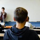 Imagen de archivo de una clase.