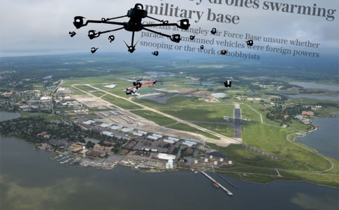 Sospechosa oleada de drovnis en bases militares de Reino Unido Sospechosa oleada de drovnis en bases militares de Reino Unido