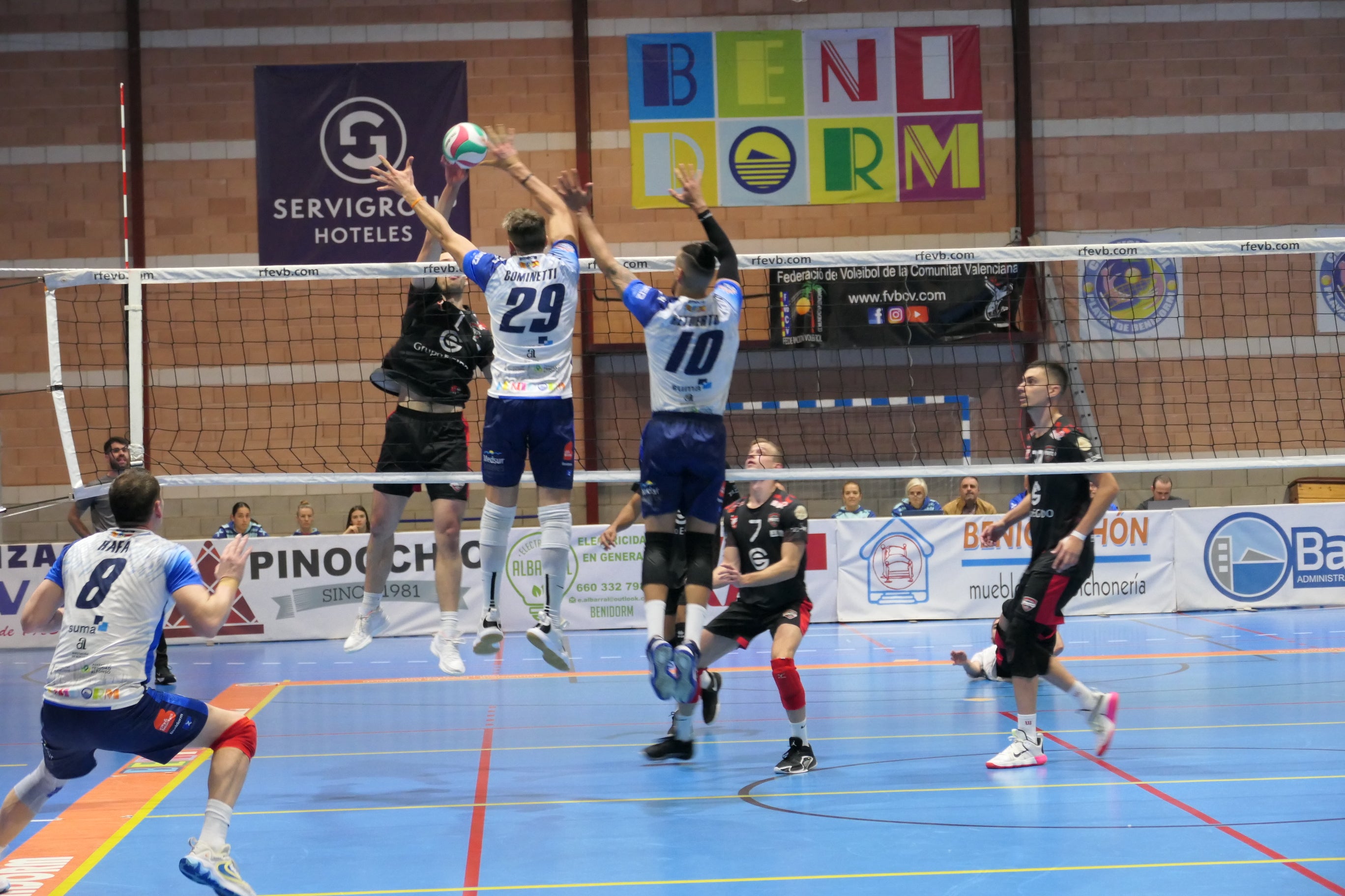 El equipo masculino del Servigroup Playas de Benidorm clasificado para la Copa Príncipe El equipo masculino del Servigroup Playas de Benidorm clasificado para la Copa Príncipe