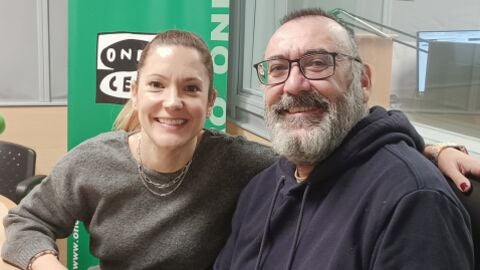 Sara Delgado y Nicol&aacute;s Cantador, miembros de la junta directiva de la Asociaci&oacute;n Catarata Cong&eacute;nita de Espa&ntilde;a