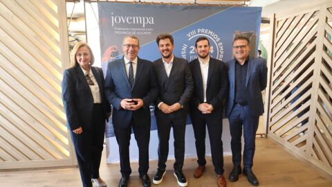Reconocimiento al grupo de Josep Llorca en los premios Jovempa