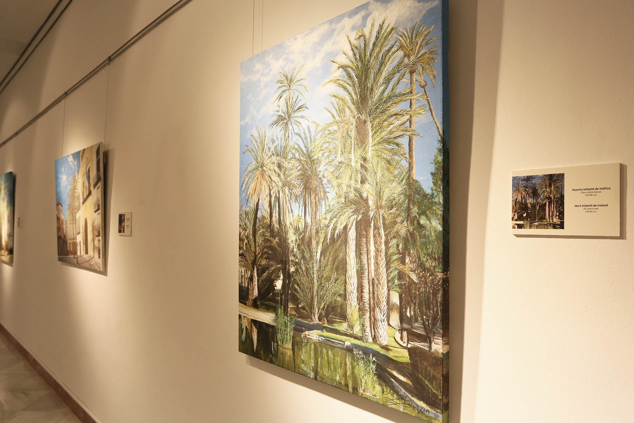 Últimos días para disfrutar de la exposición ‘Paisajes, huertos y Palmeras’ de Sánchez Baeza Últimos días para disfrutar de la exposición ‘Paisajes, huertos y Palmeras’ de Sánchez Baeza