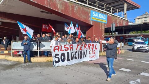 Una de las protestas de trabajadores de Maitours