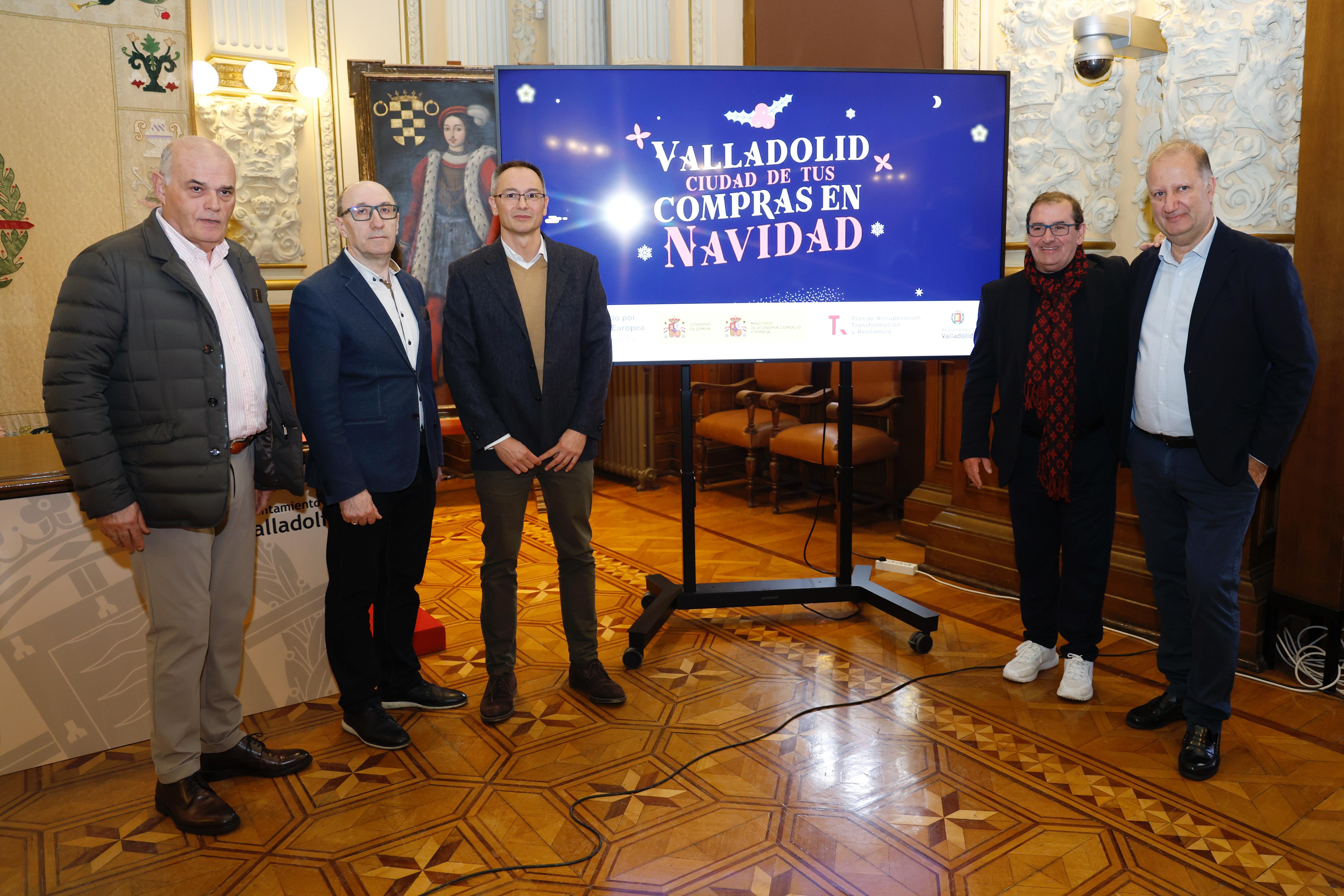 Comienza la campaña de Navidad del comercio de Valladolid Comienza la campaña de Navidad del comercio de Valladolid