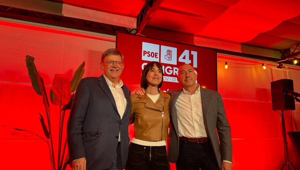 De izquierda a derecha, Ximo Puig, Diana Morant y Alejandro Soler. De izquierda a derecha, Ximo Puig, Diana Morant y Alejandro Soler.