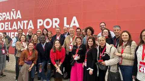 Representación del PSOE de Canarias en el Congreso Federal del PSOE en Sevilla Representación del PSOE de Canarias en el Congreso Federal del PSOE en Sevilla