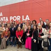 Representación del PSOE de Canarias en el Congreso Federal del PSOE en Sevilla 