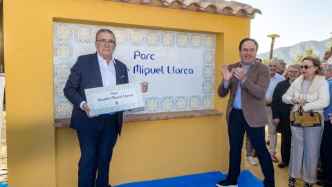 Miguel Llorca, exalcalde, ya tiene su nombre